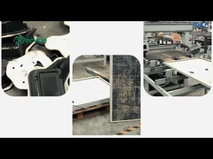 Máquina de reciclaje de paneles solares de materia prima metálica